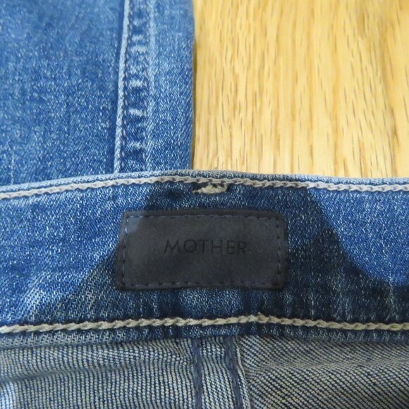 MOTHER The Mid Rise Dazzler Ankle Jeans in Wish On A Star - Size 25 - Picture 15 of 16